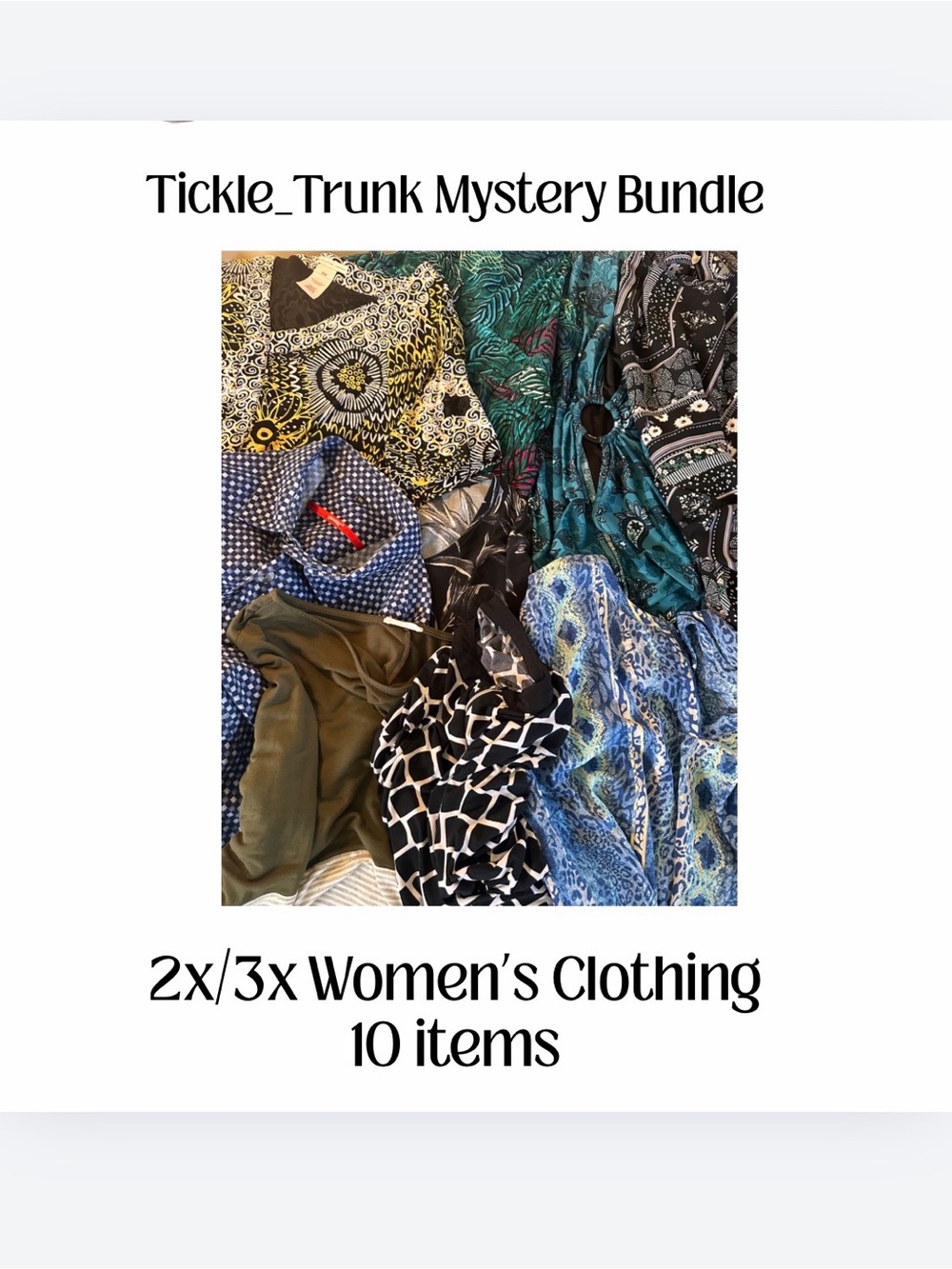 Mystery Bundle 2x/3x Women 10 Items
